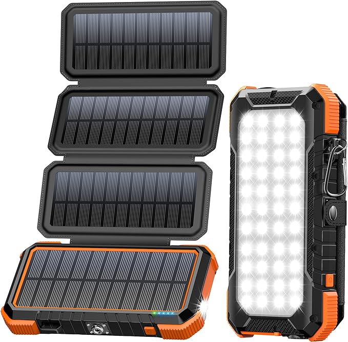 BLAVOR Solar Charger Power Bank