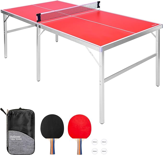 GoSports Mid-Size Table Tennis Game Set