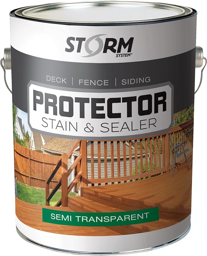 Storm Stain Protector for Outdoor Wood