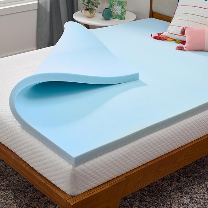 LINENSPA Memory Foam Mattress Topper