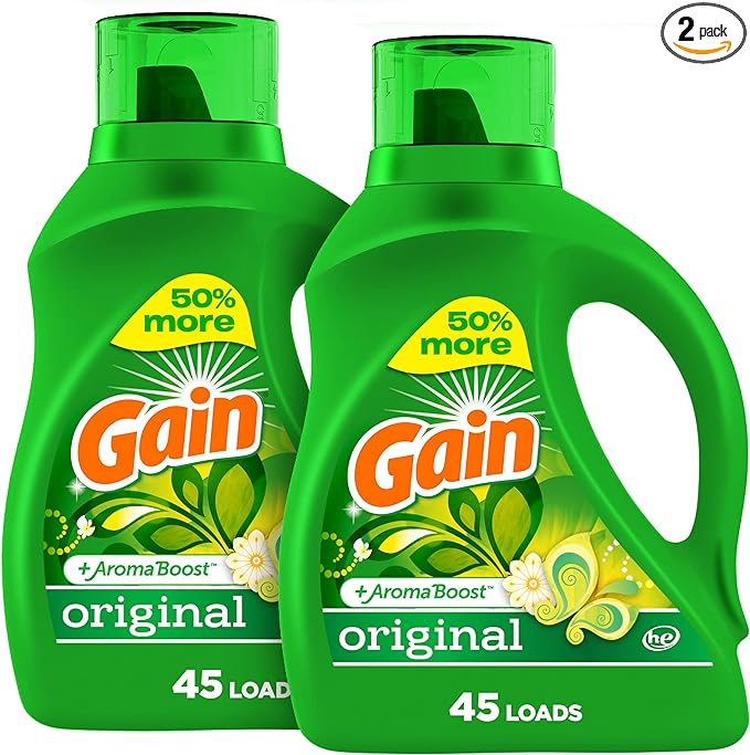 Gain Laundry Detergent Liquid Soap