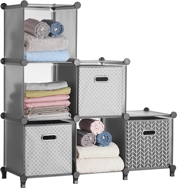 Puroma Closet Organizer with 6 Cube Storage