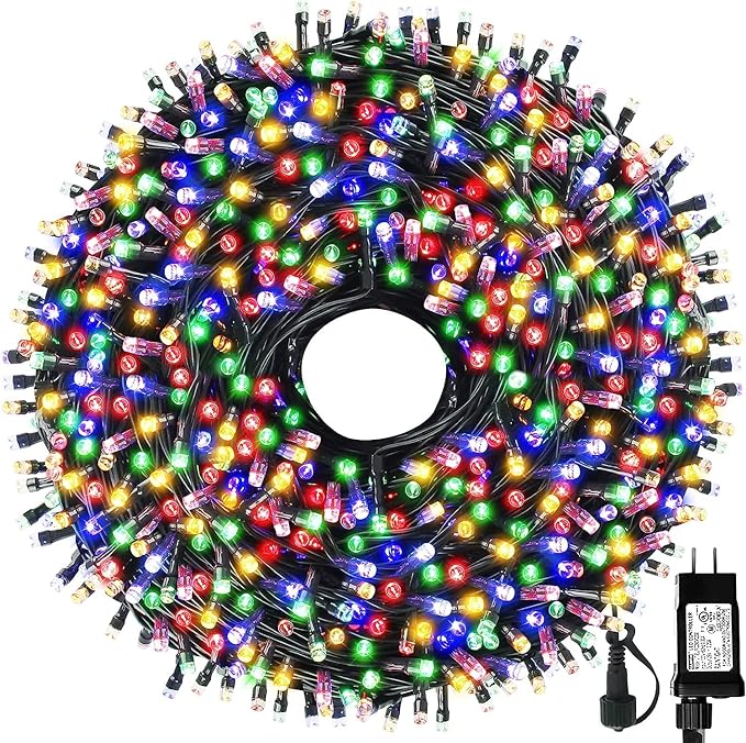 105FT Christmas Lights Outdoor Indoor String Lights