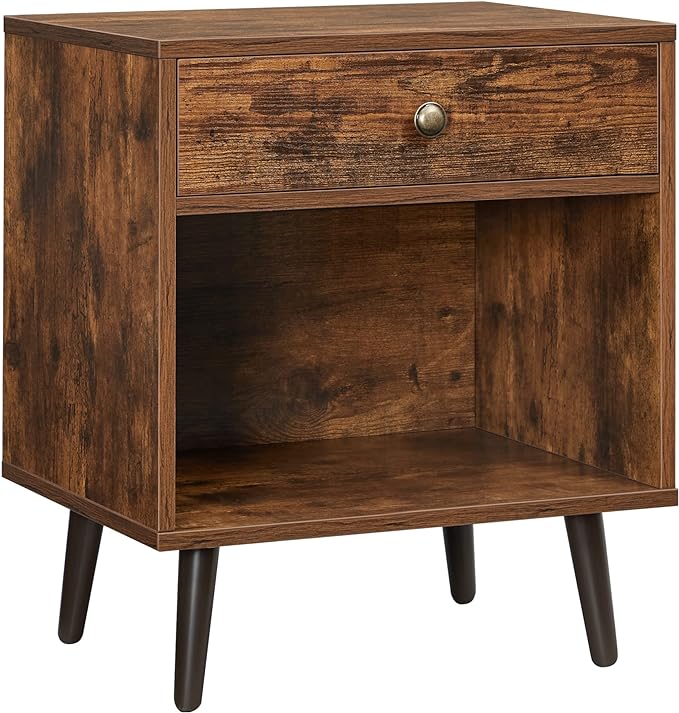 VASAGLE Nightstand with Drawer