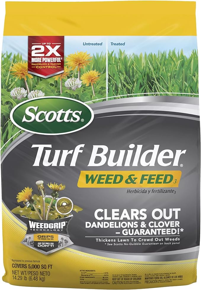 Scotts Turf Builder Weed & Feed3 Lawn Fertilizer