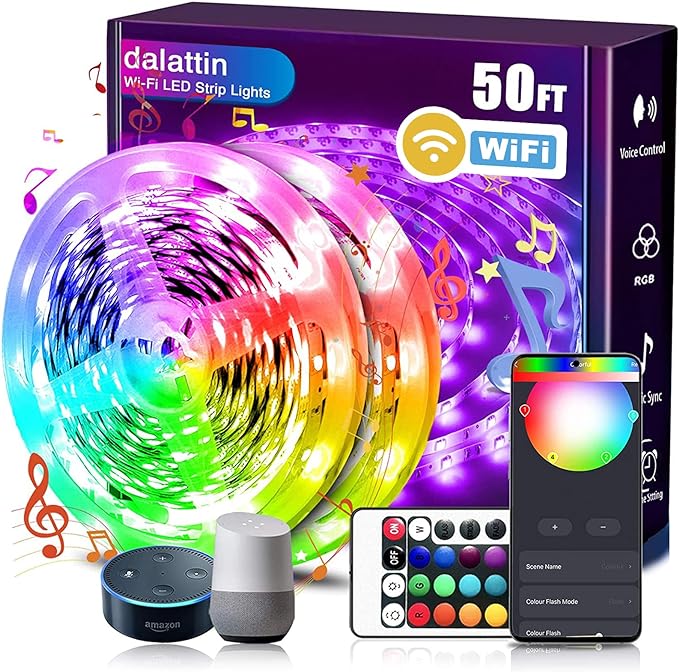 dalattin Smart WiFi Led Strip Lights