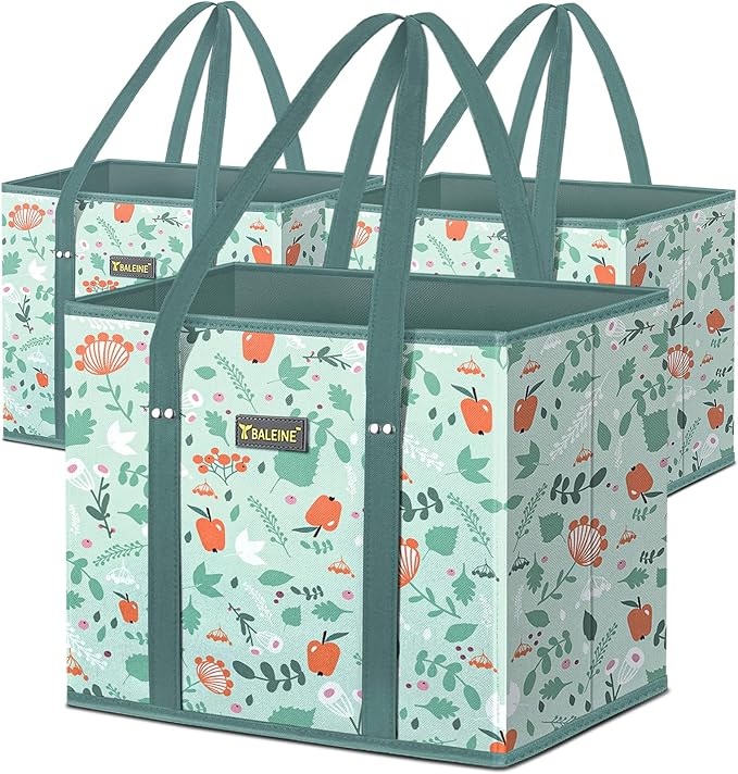 BALEINE Reusable Grocery Bags