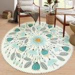 Uphome Round Rug For Living Room