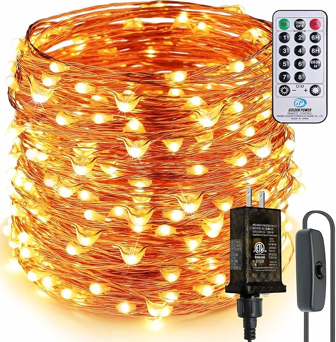 ZAECANY LED String Lights with Remote