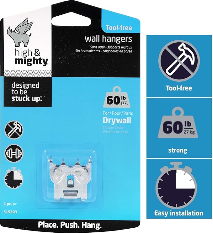 HIGH & MIGHTY Picture Hanger Set