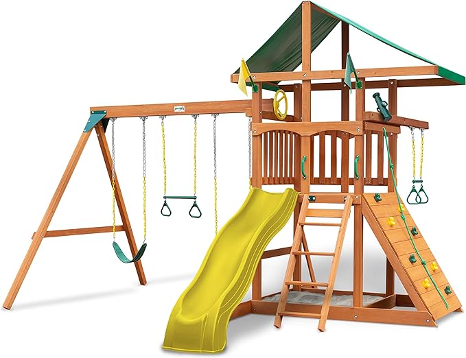 Gorilla Playsets Outing Wood Swing Set