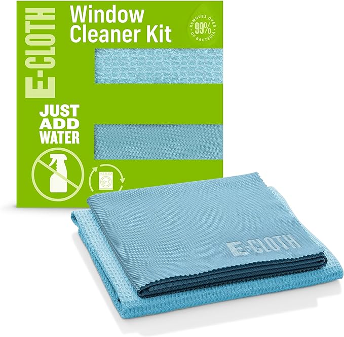 E-Cloth Window and Glass Cleaning Cloth Kit