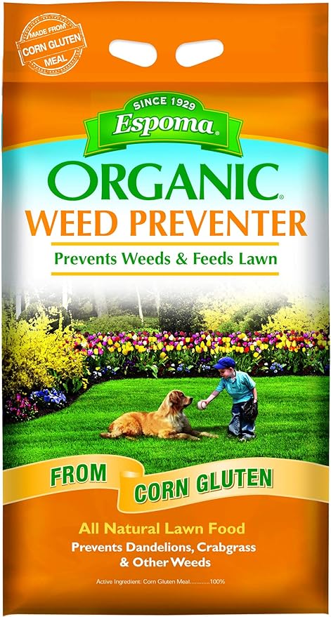 Espoma Organic Weed Preventer-25 lb. CGP25, 25 lb