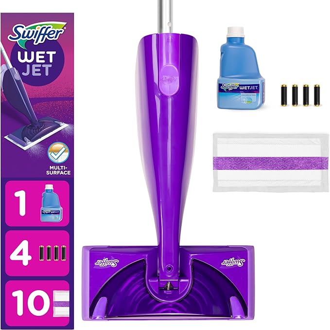 Swiffer WetJet Hardwood and Floor Spray Mop Starter Kit