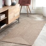 Nuloom Wynn Braided Indoor/outdoor Runner Rug, 2 6 X 10, Tan