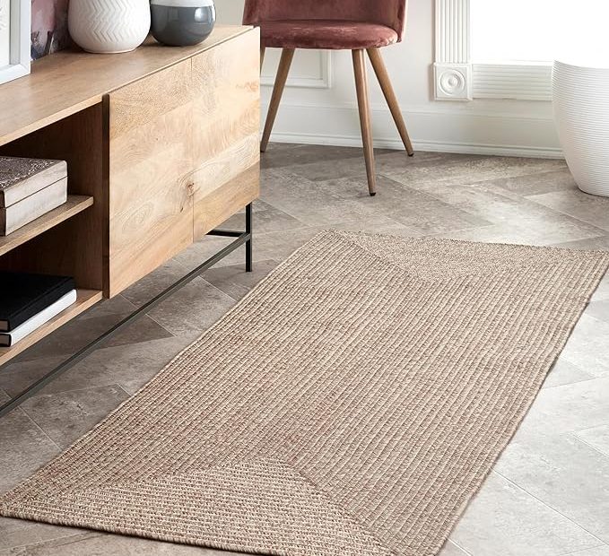 Nuloom Wynn Braided Indoor/outdoor Runner Rug, 2 6 X 10, Tan