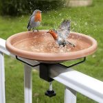 Bird Bath Deck Mounted Bowl