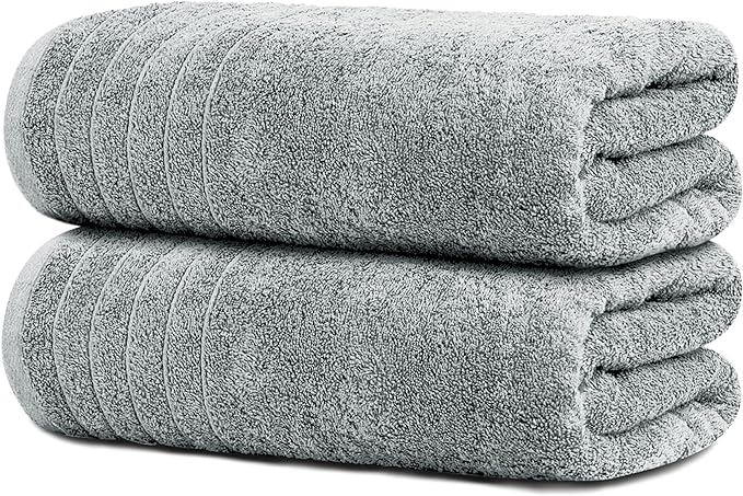 Tens Towels Extra Large Bath Towel Sheets (Pack of 2)