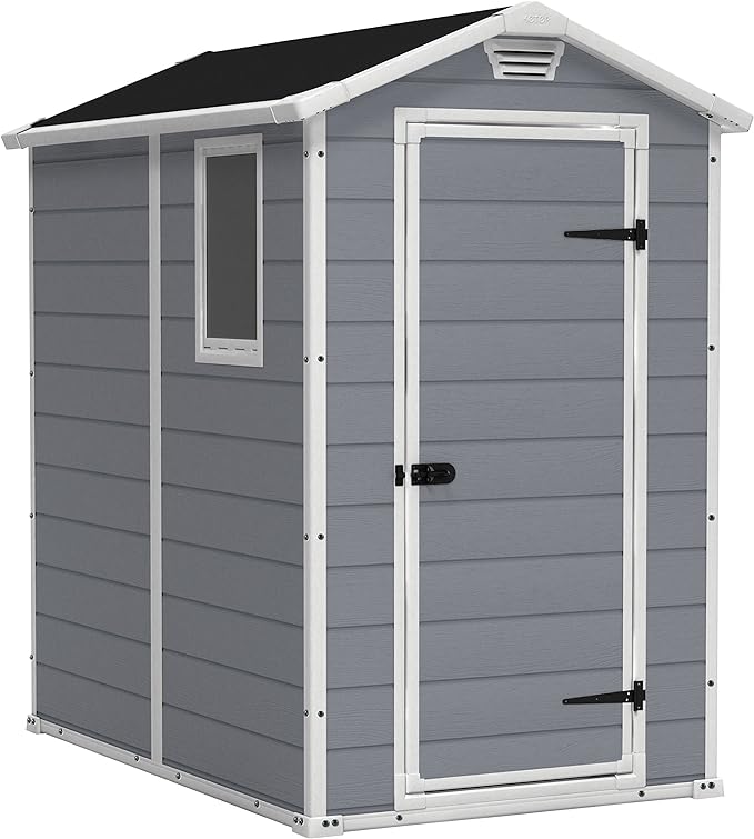 Keter Manor 4x6 Resin Outdoor Storage Shed