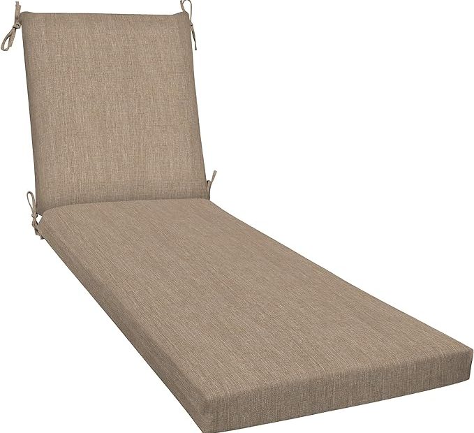 Honeycomb Outdoor Chaise Patio Cushion