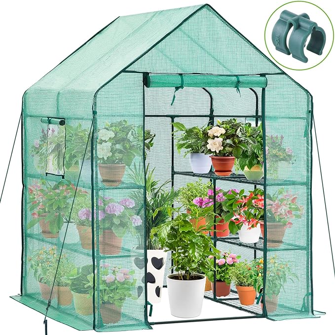 Ohuhu Walk-in Plant Greenhouse