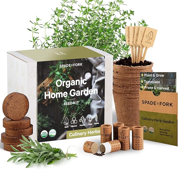 Organic Herb Garden Kit Indoor