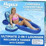 Aqua Campania 2 In 1 Pool Float Lounge